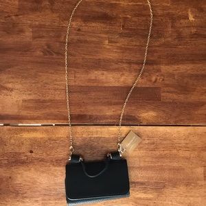 BRAND NEW black Francesca’s shoulder bag/ clutch